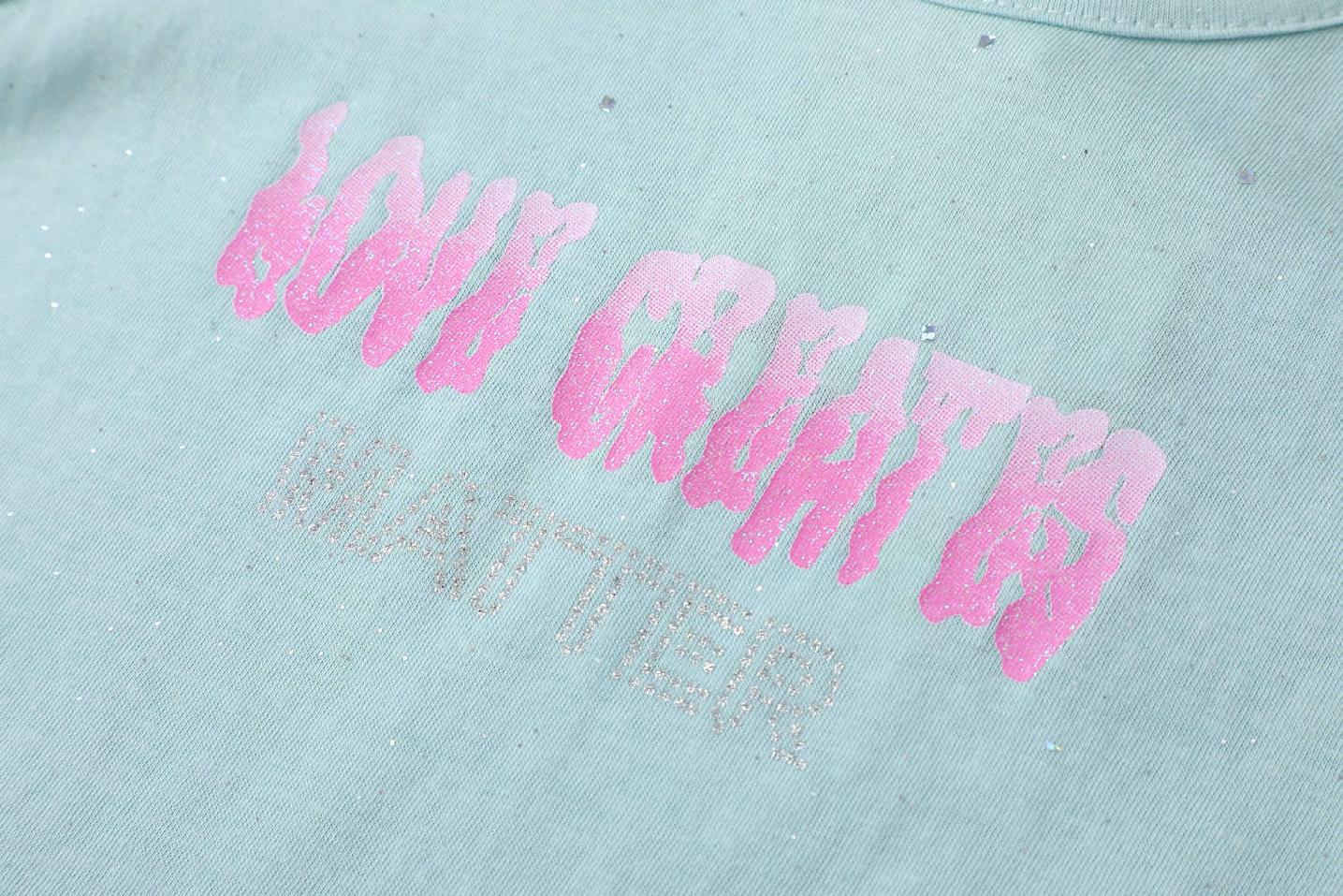 Dívčí tílko Kugo BC2393 mentolové